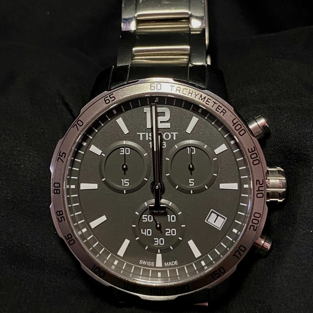 TISSOT COUTURIER CHRONOGRAPH WATCH